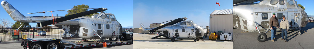UH-19D Arrives at Estrella Warbirds Museum