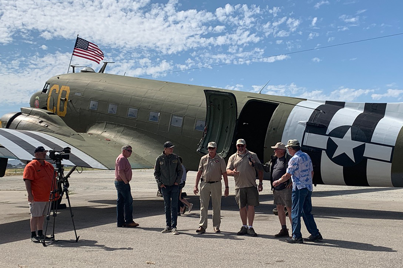 Estrella Warbirds Museum Members enjoying their time in service to the museum.