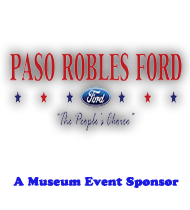 Paso Robles Ford, an Estrella Warbirds Museum Sponsor of Warbirds Wings & Wheels 13