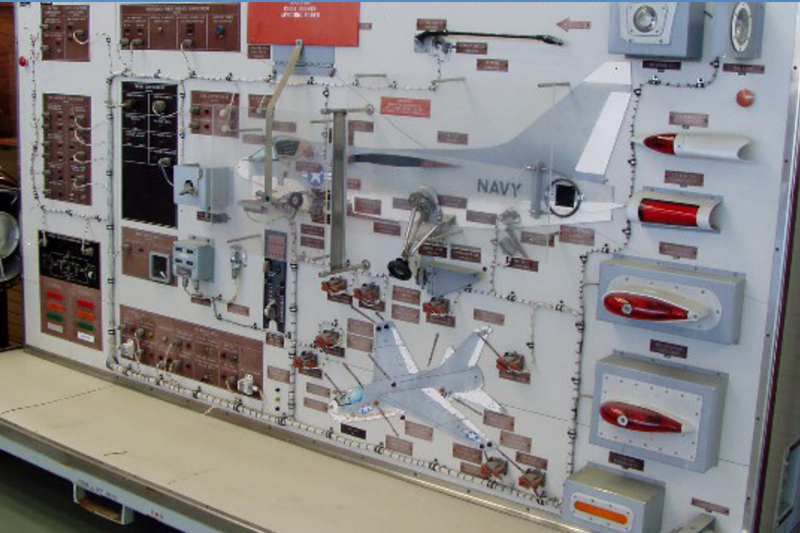 Vought A-7C Electric Training Panel