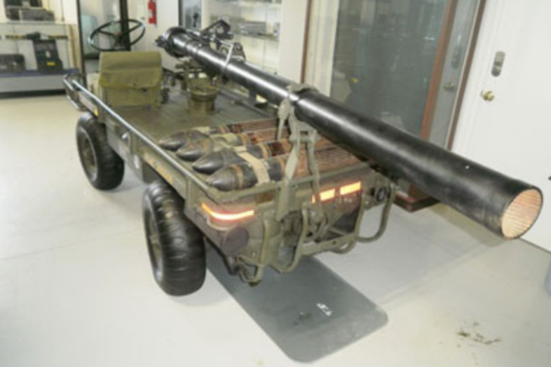M40 Recoilless Rifle Mounted on M274 Mule