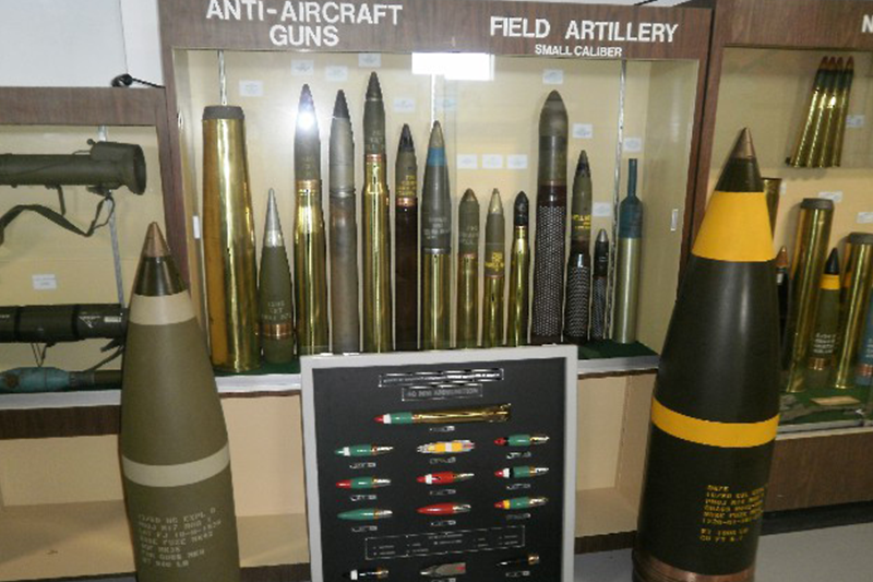 bombs, artillery shells, canon shells, anti-aircraftt shells