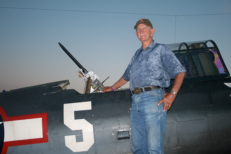 Al Schade, former Aircraft Restoration Manager,  at Estrella Warbirds Museum