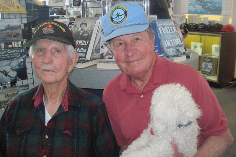 Al Schade, former Aircraft Restoration Manager,  at Estrella Warbirds Museum