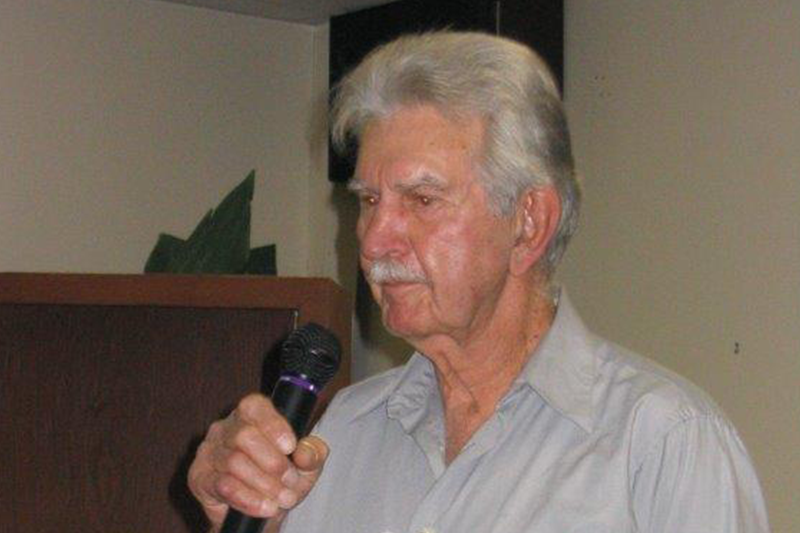 Al Schade, former Aircraft Restoration Manager,  at Estrella Warbirds Museum