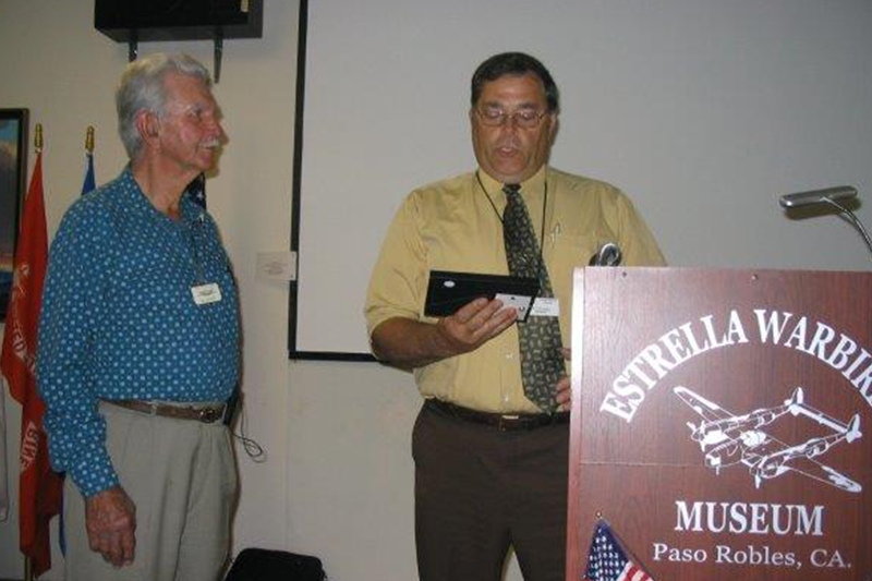Al Schade, former Aircraft Restoration Manager,  at Estrella Warbirds Museum