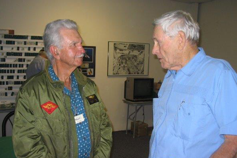 Al Schade, former Aircraft Restoration Manager,  at Estrella Warbirds Museum