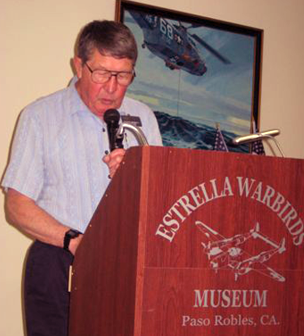 George Marrett, Guest Speaker Manager, former board member at Estrella Warbirds Museum