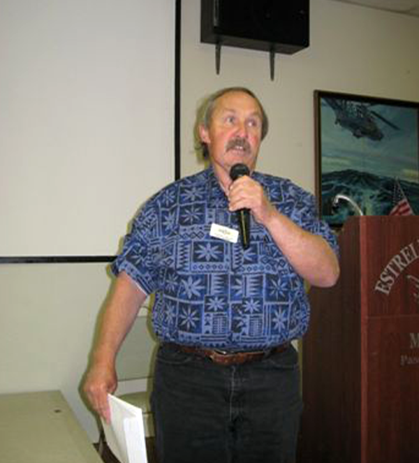 George Taylor, Past President, former board member at Estrella Warbirds Museum
