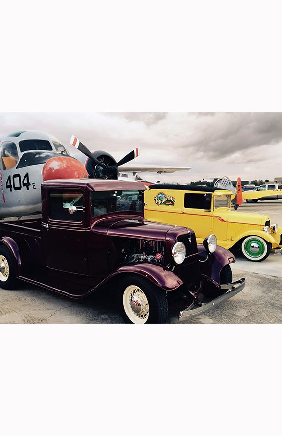 Larry's Truck at Warbirds Wings & Wheels 8, May 7th, 2016, at Estrella Museum in Paso Robles